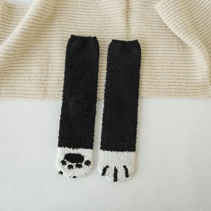 3-Pack: Autumn and Winter Cat Claws Socks