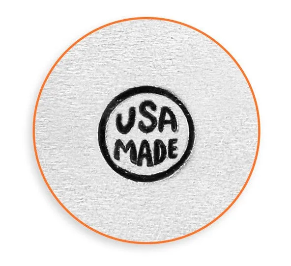 4mm USA MADE Metal Stamp, Leather Stamp, Maker's Mark Metal Stamp, ImpressArt Metal Design Stamp, tol0573