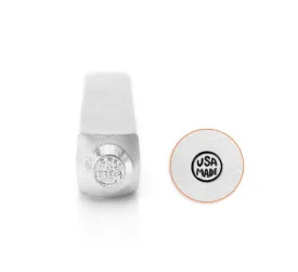 4mm USA MADE Metal Stamp, Leather Stamp, Maker's Mark Metal Stamp, ImpressArt Metal Design Stamp, tol0573