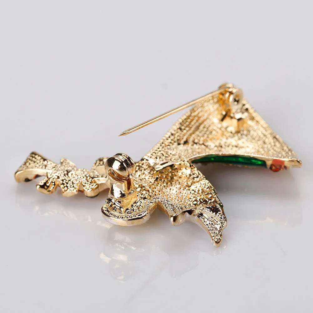 Angel girl Christmas brooch-stylish accessories-perfect holiday gift
