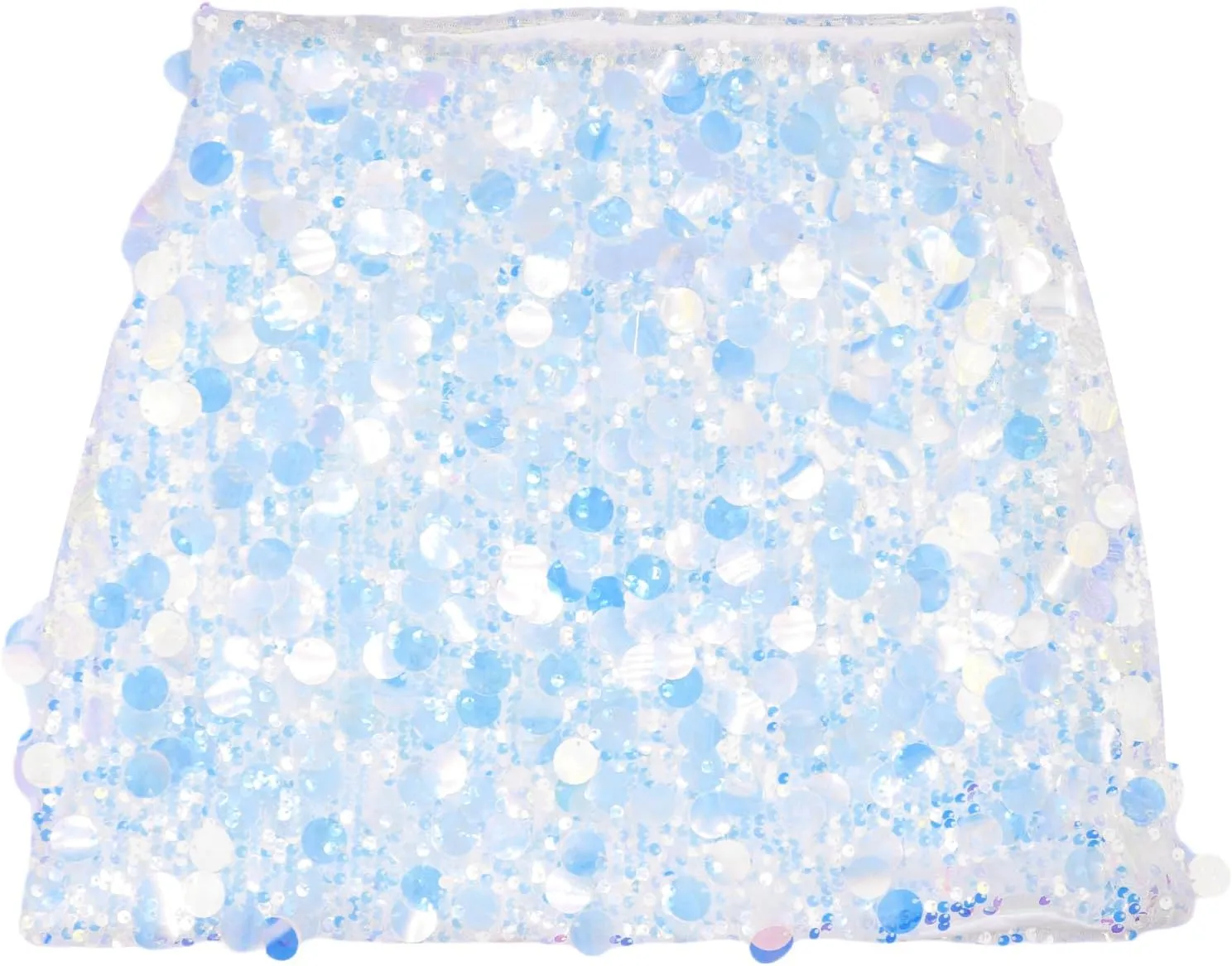 ANKOMINA Women's Sexy Shiny Sequin Mini Skirt Glitter Low Waist Pencil Skirts Bodycon Dance Party Club Short Skirt
