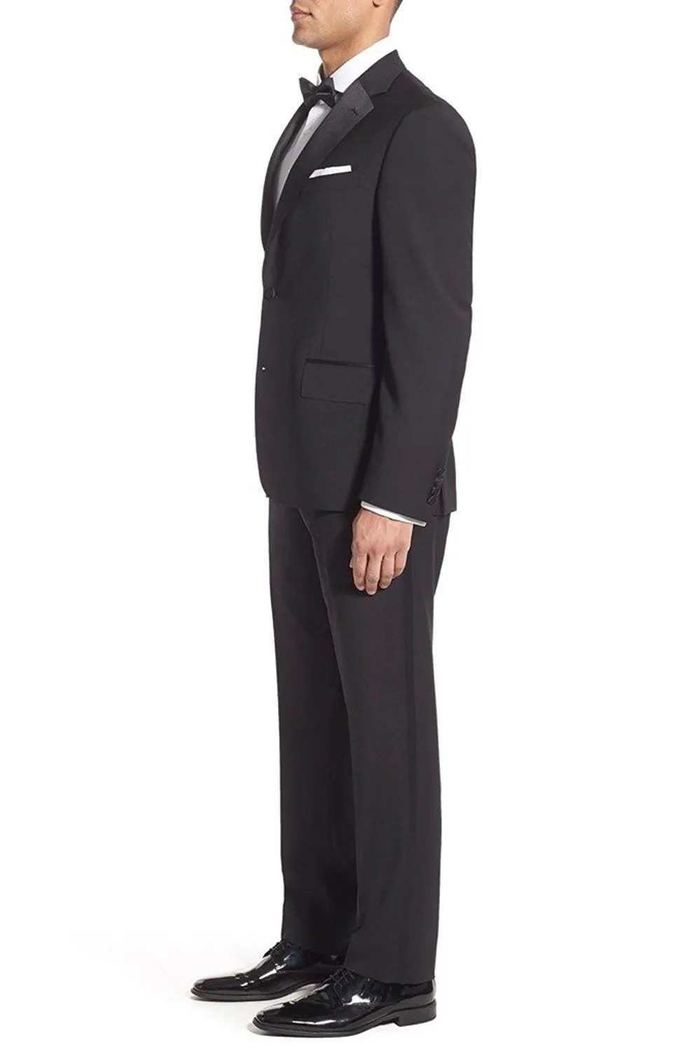 BH Men's Single Breasted Slim Fit Notch Lapel 2-Piece Formal Tuxedo Suit Set - CLEARANCE - FINAL SALE !