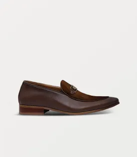 BM6800-BROWN-Men Slip On
