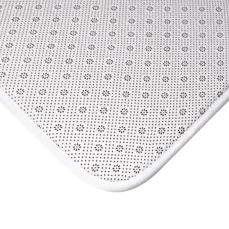 Chic Red Rose Bath Mat for Luxurious Comfort