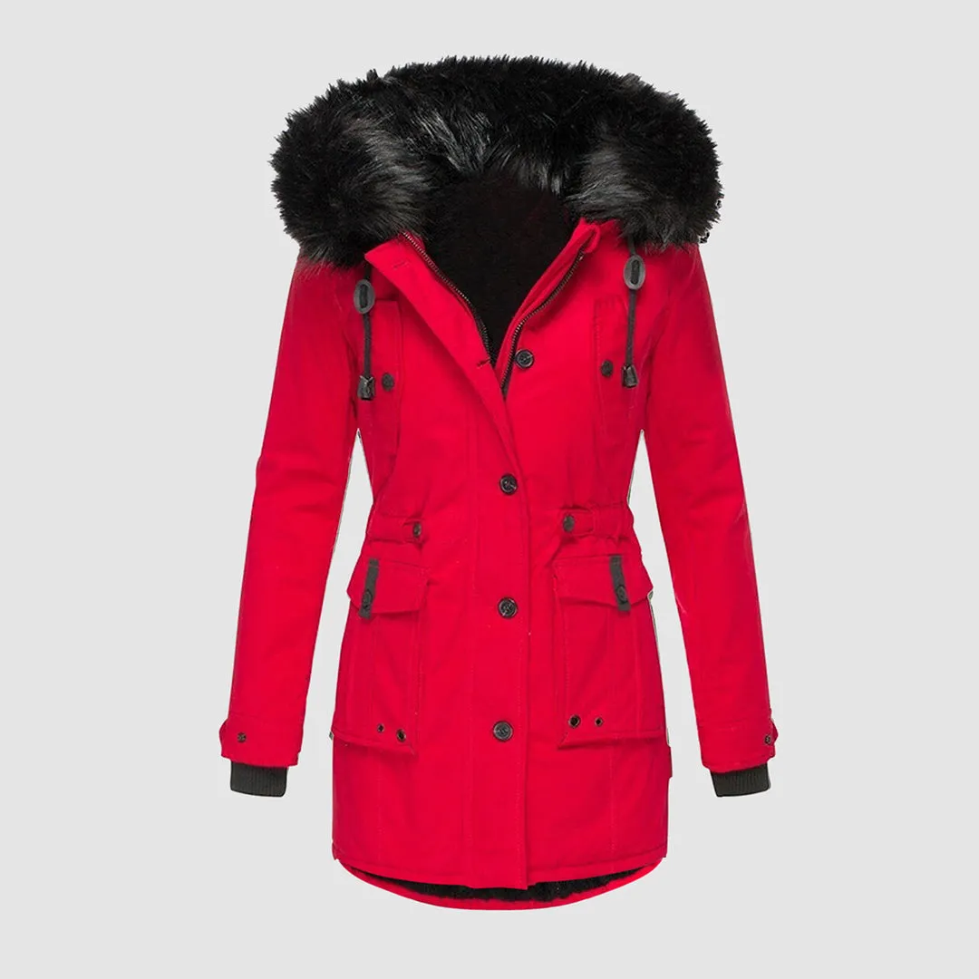 Chic, warm winter jacket - stylish and cozy