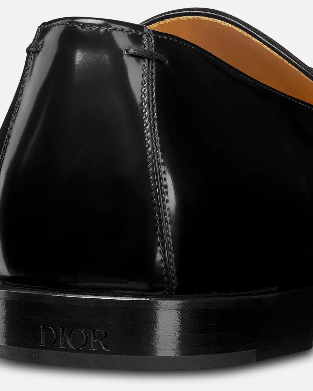 Christian Dior Timeless Loafer in Black Polished Calfskin Loafers