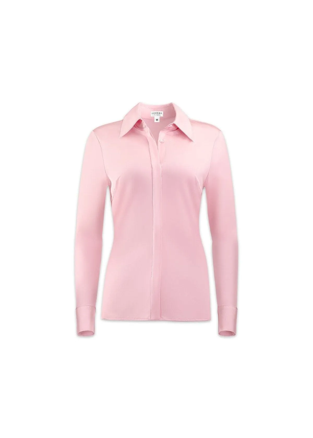 Classic Satin Button Up