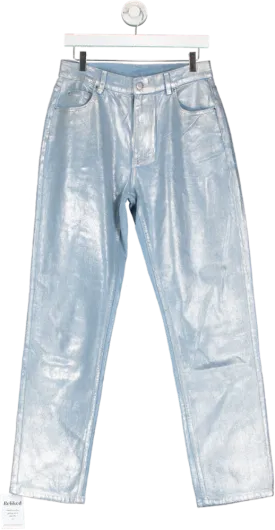 Cras Blue Sigrdcras Pants Shimmer Jeans UK 10