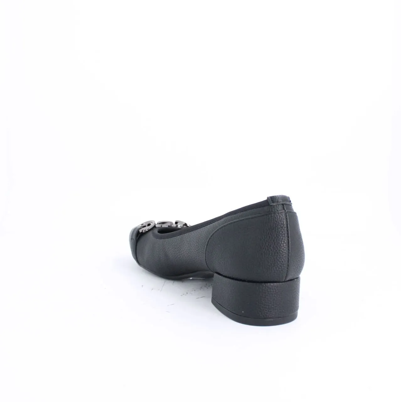 DIANEE BLOCK HEEL PUMPS - BLACK