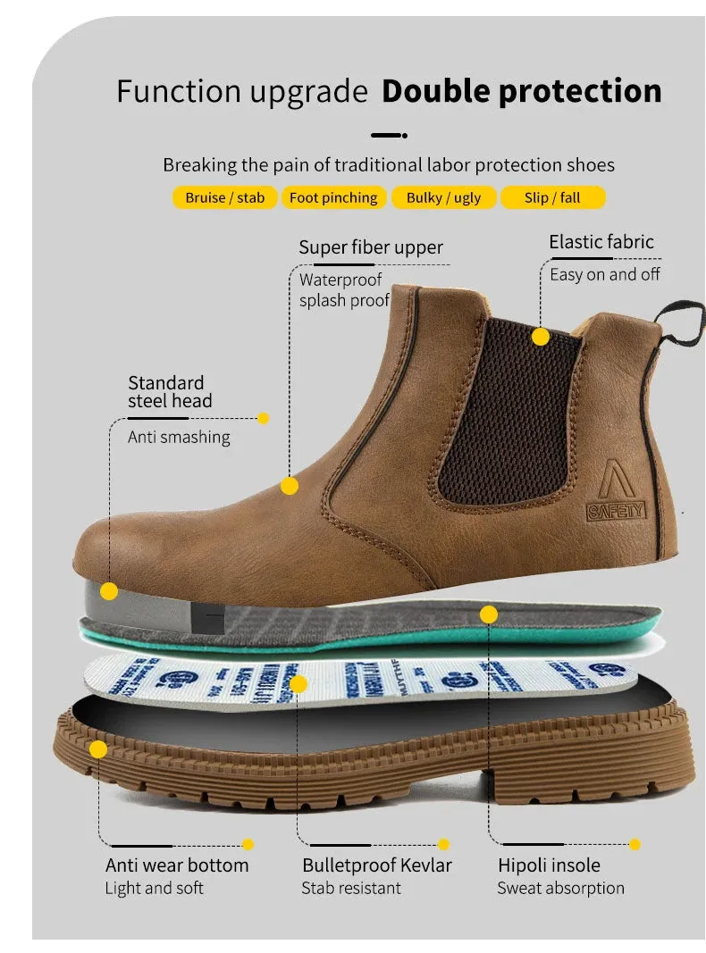 Indestructible Work Chelsea Boots