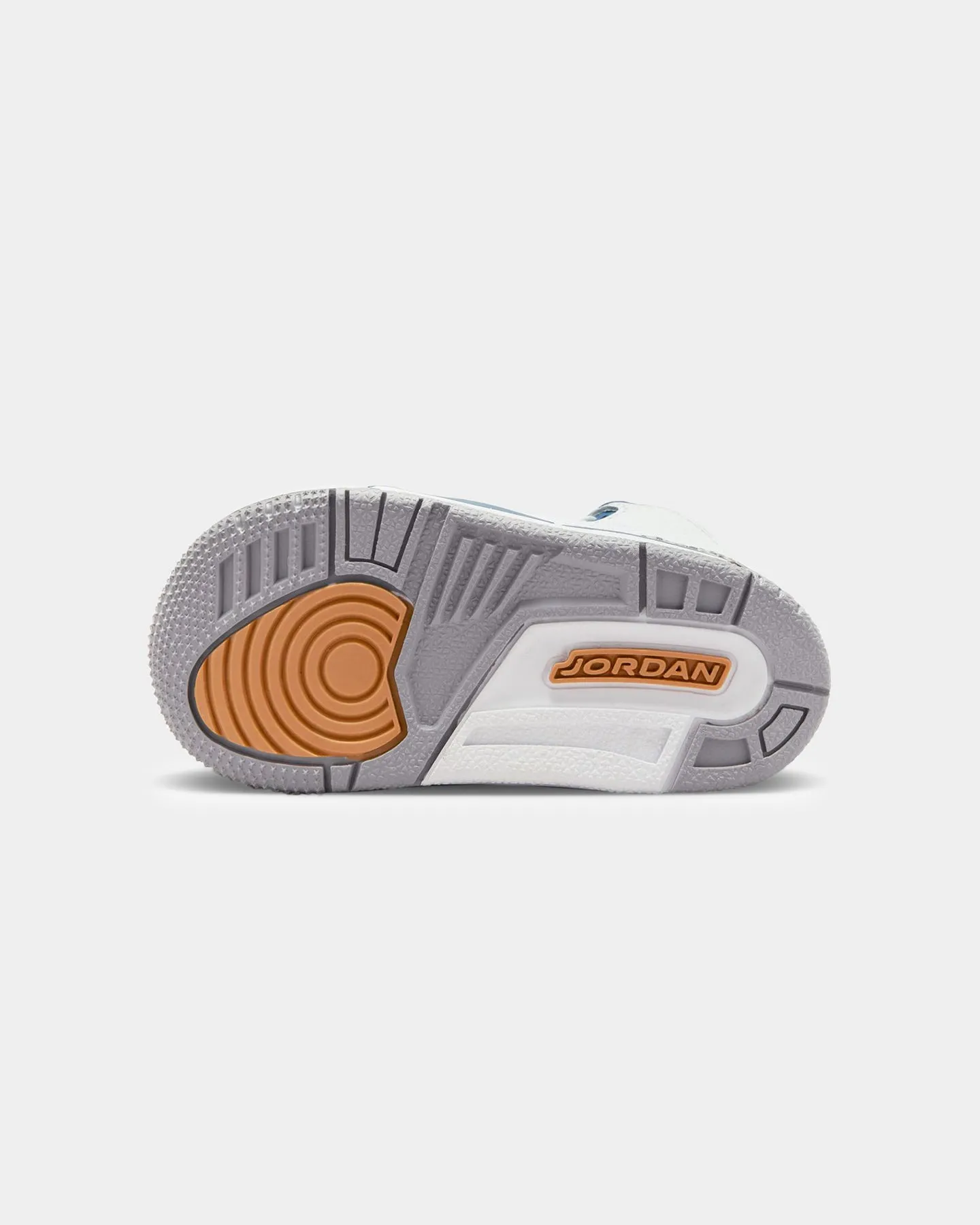Jordan Kids' Jordan 3 Retro (TD) "Wizards" White/Metallic