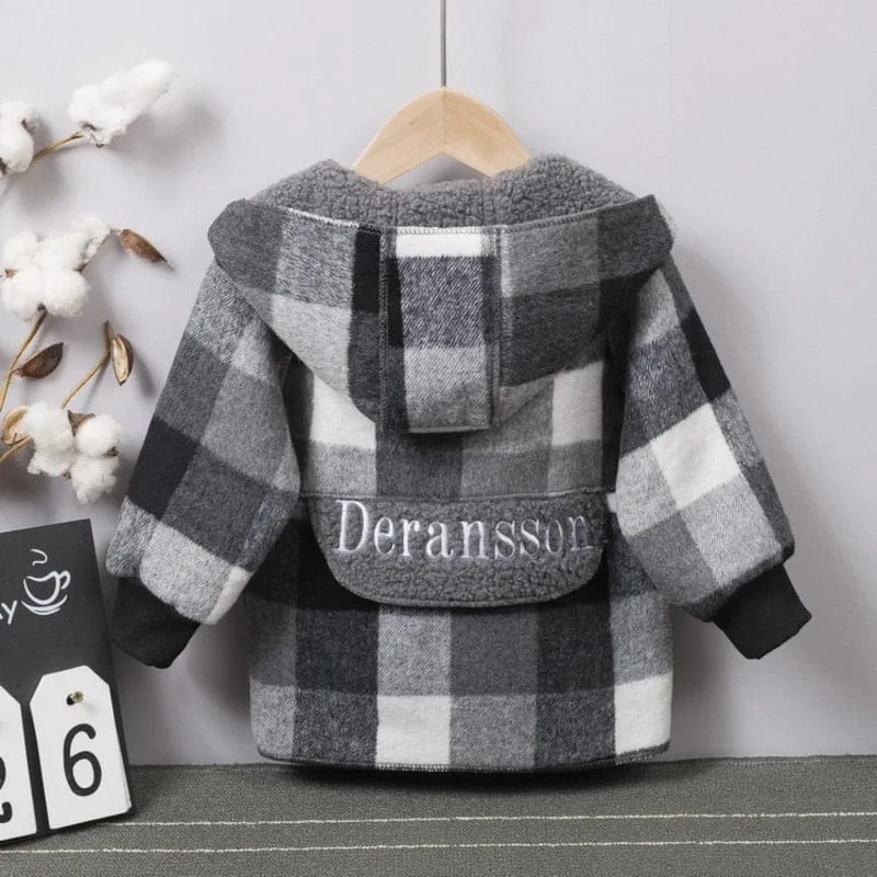 'Logan" Fall/Winter Cozy Children's Coat