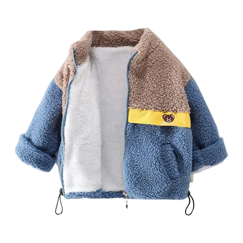'Logan" Fall/Winter Cozy Children's Coat
