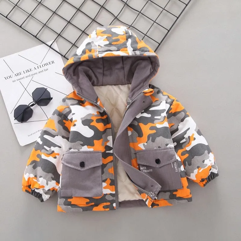 'Logan" Fall/Winter Cozy Children's Coat