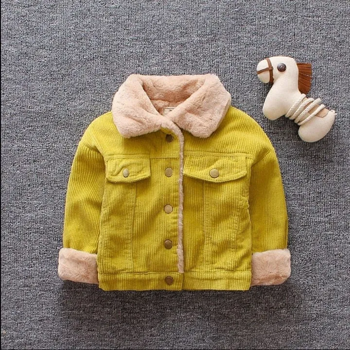 'Logan" Fall/Winter Cozy Children's Coat