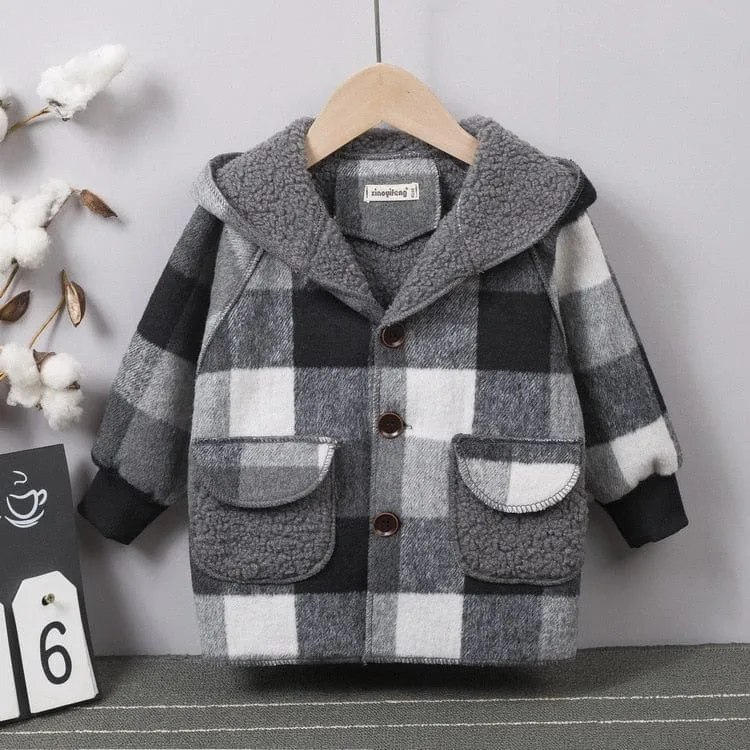 'Logan" Fall/Winter Cozy Children's Coat