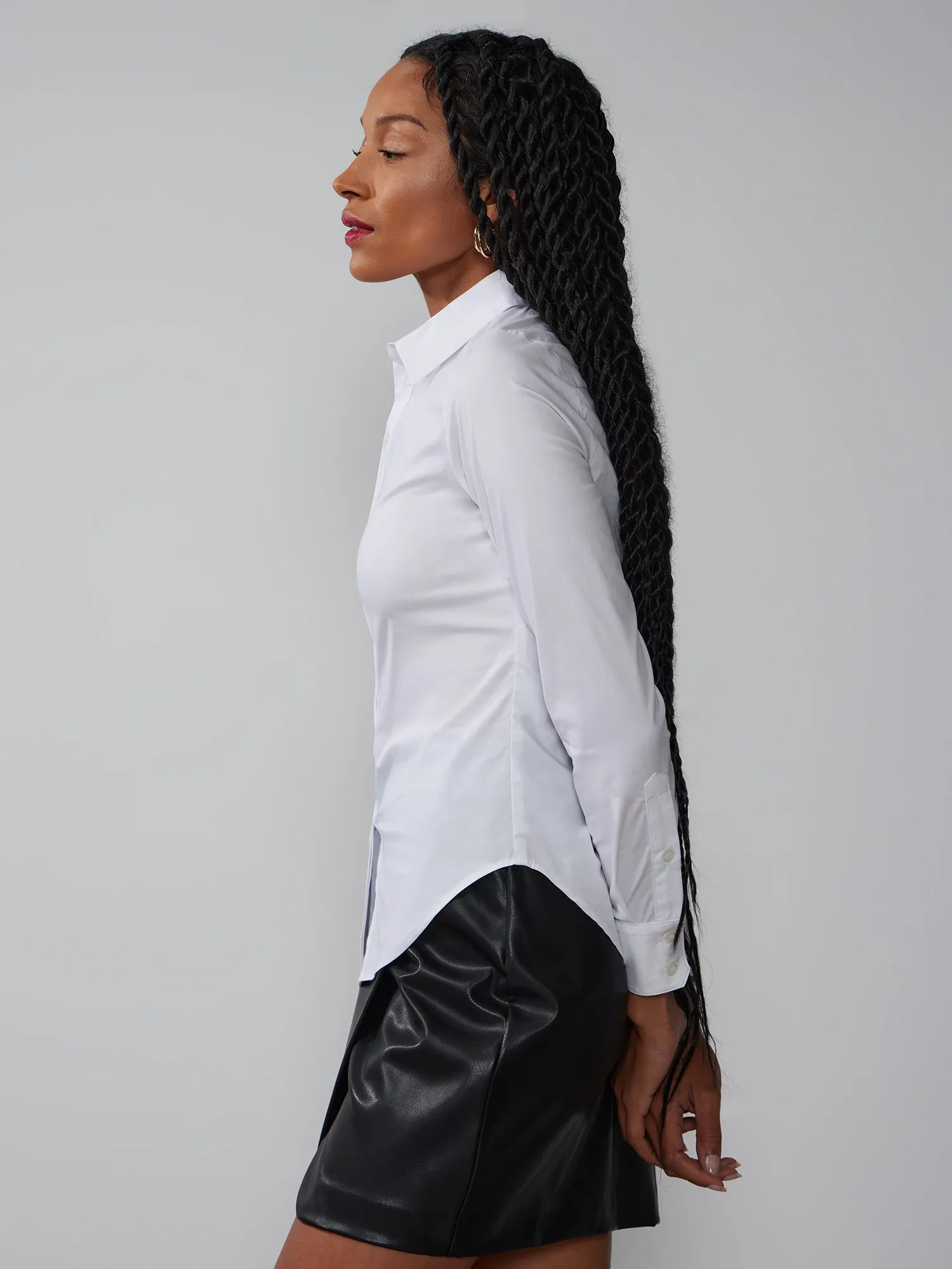 Long Sleeve Classic Fit Button Down Shirt