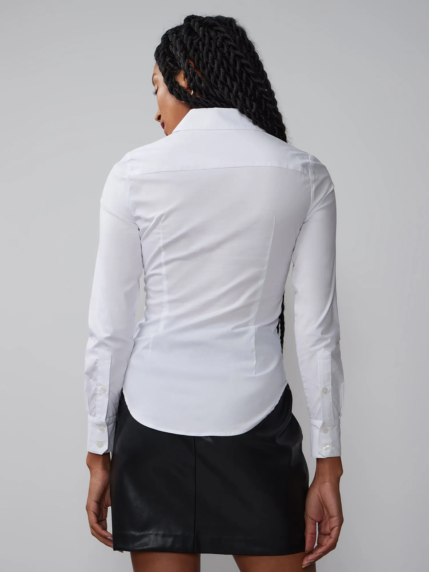 Long Sleeve Classic Fit Button Down Shirt
