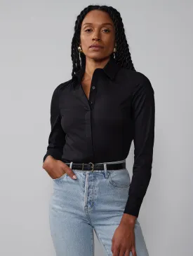 Long Sleeve Classic Fit Button Down Shirt