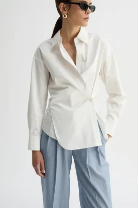 MARA CONVERTIBLE WRAP SHIRT