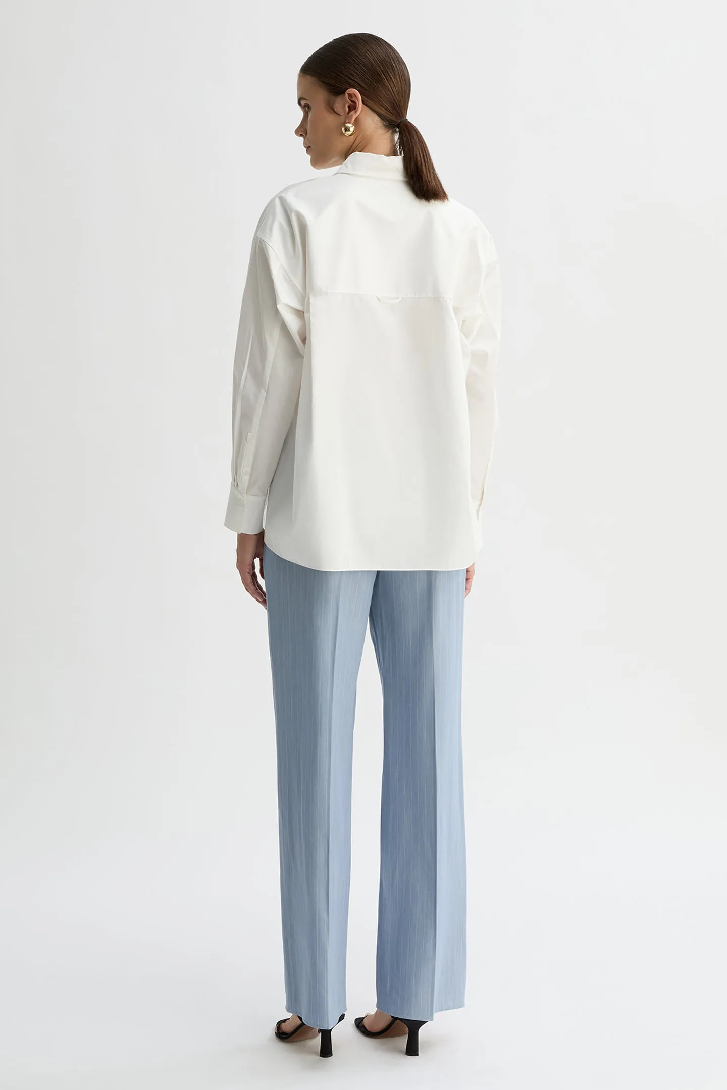 MARA CONVERTIBLE WRAP SHIRT