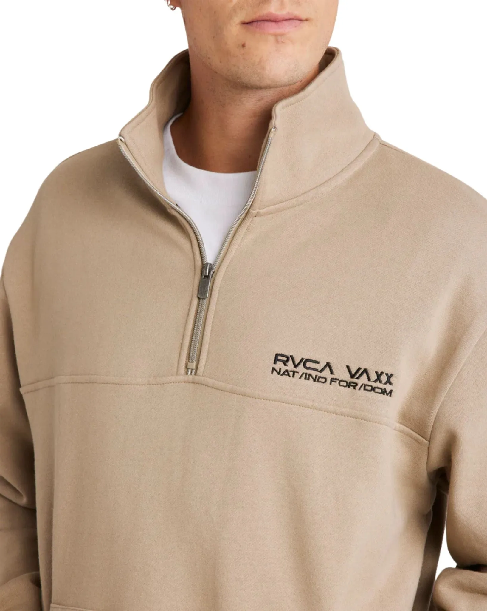Mens United Half Zip Crew