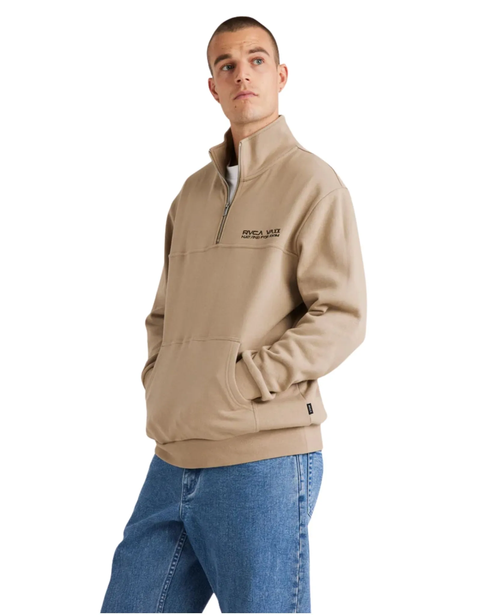 Mens United Half Zip Crew