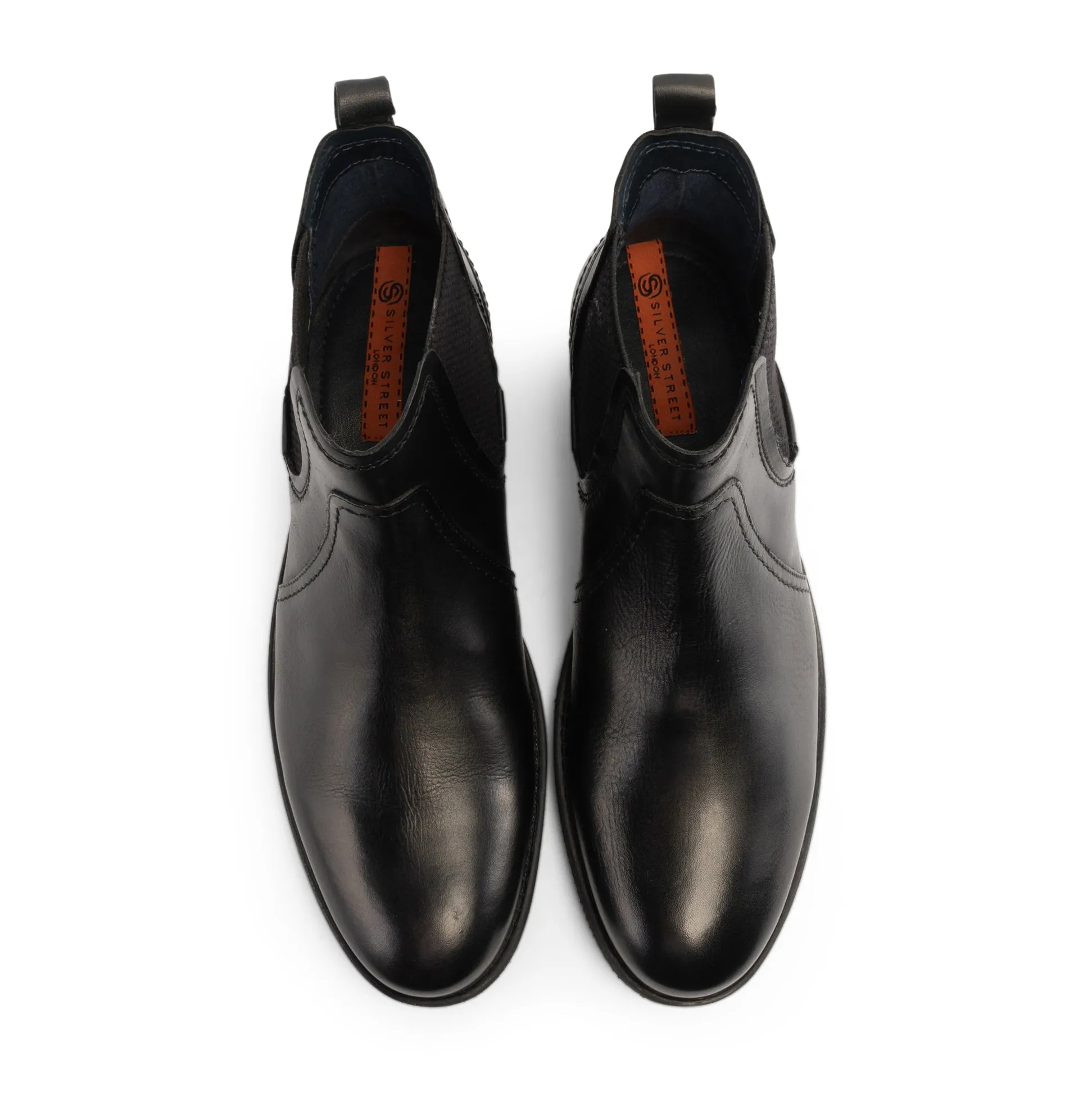 Miller Leather Chelsea Boot - Black