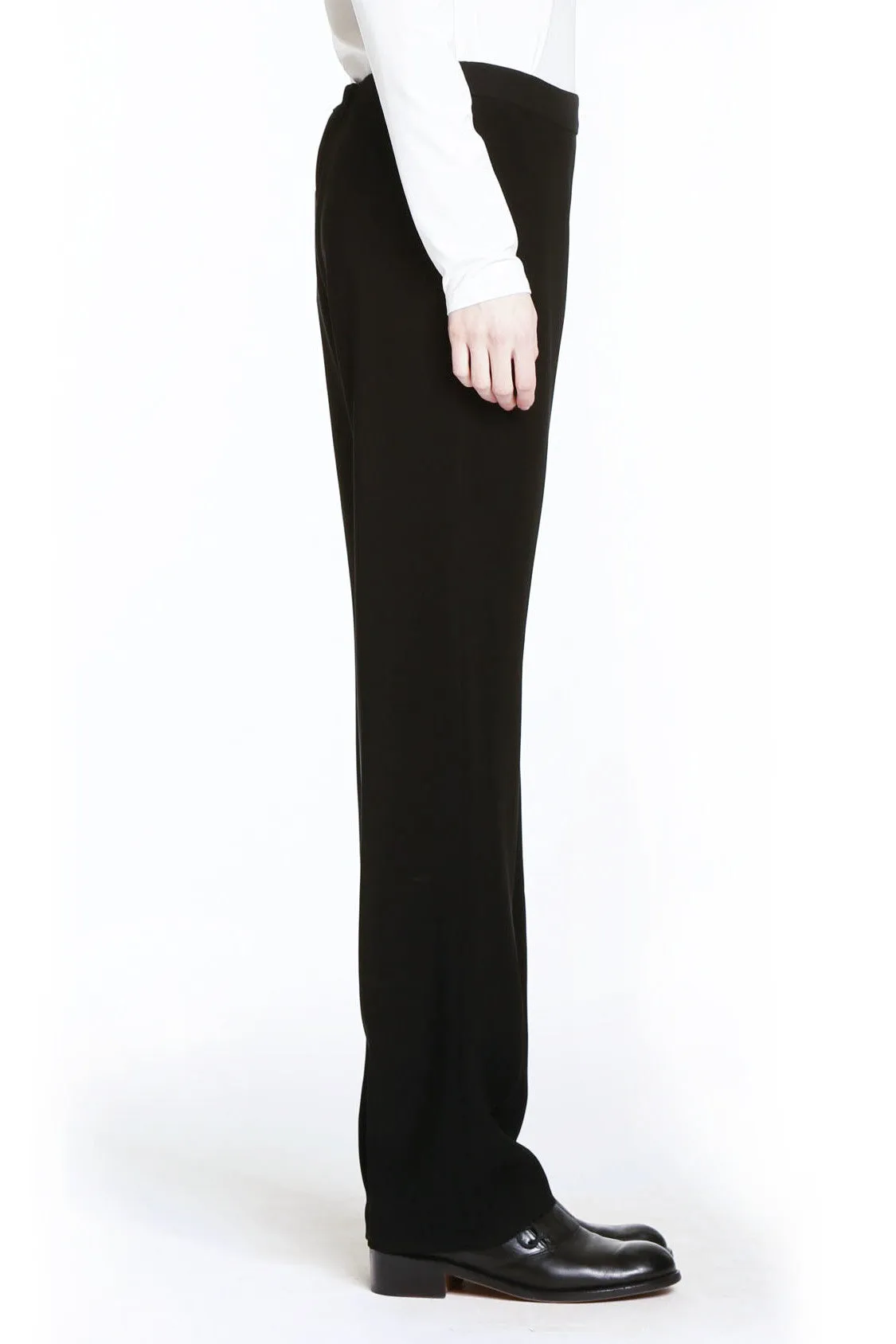 Mod Pants with Back Zipper in Smart Gab Microfiber