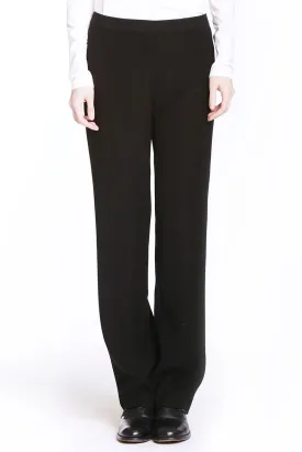 Mod Pants with Back Zipper in Smart Gab Microfiber