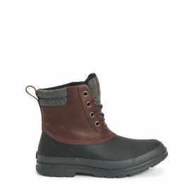 Muck Footwear Women ORIGINALS LEATHER DUCK LACE BROWN/BLACKLEATHER