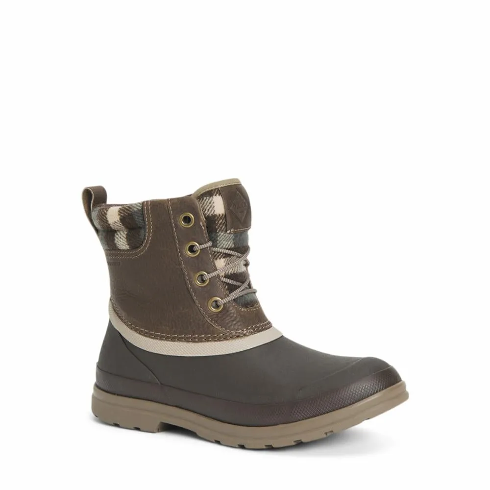 Muck Footwear Women ORIGINALS LEATHER DUCK LACE WALNUT/BROWNLEATHER
