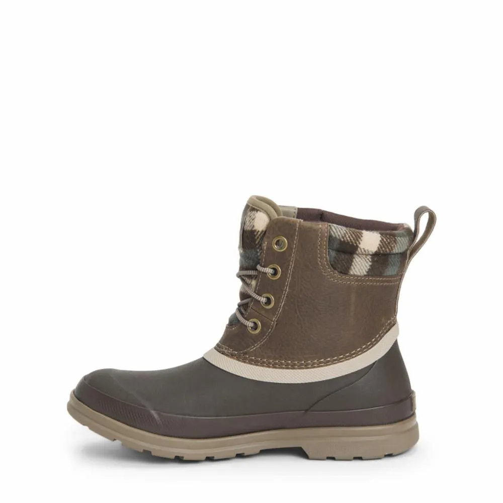 Muck Footwear Women ORIGINALS LEATHER DUCK LACE WALNUT/BROWNLEATHER