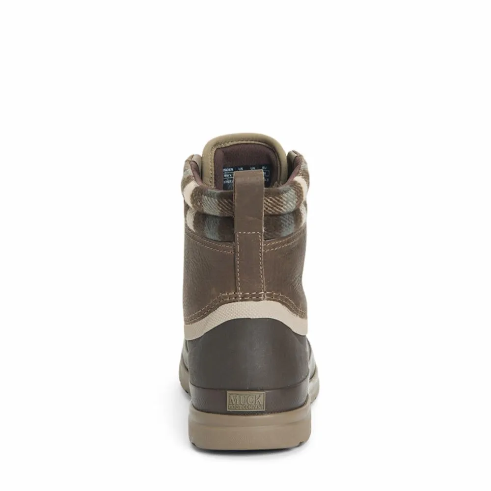 Muck Footwear Women ORIGINALS LEATHER DUCK LACE WALNUT/BROWNLEATHER