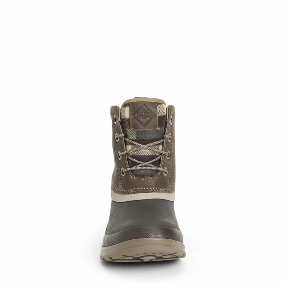 Muck Footwear Women ORIGINALS LEATHER DUCK LACE WALNUT/BROWNLEATHER