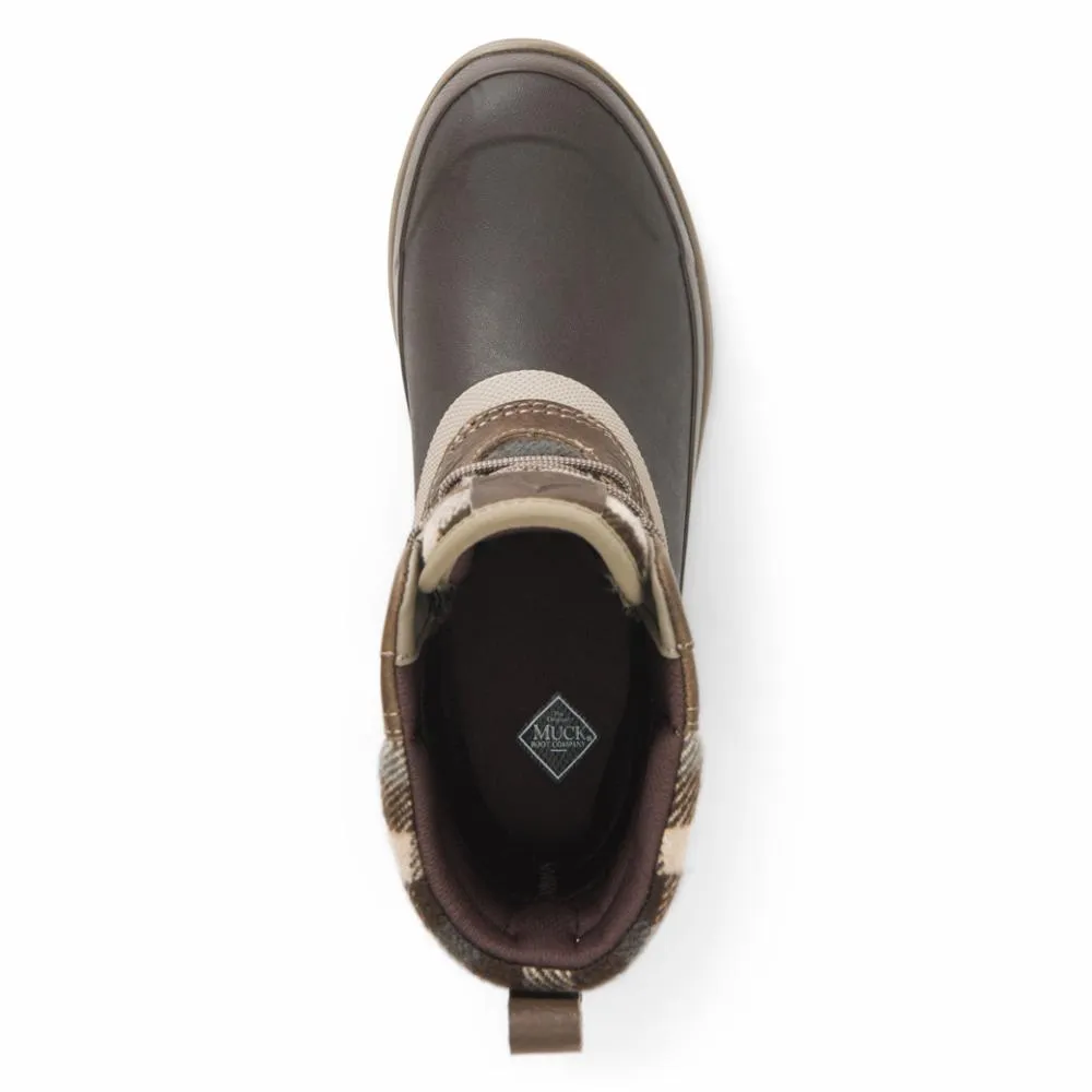 Muck Footwear Women ORIGINALS LEATHER DUCK LACE WALNUT/BROWNLEATHER
