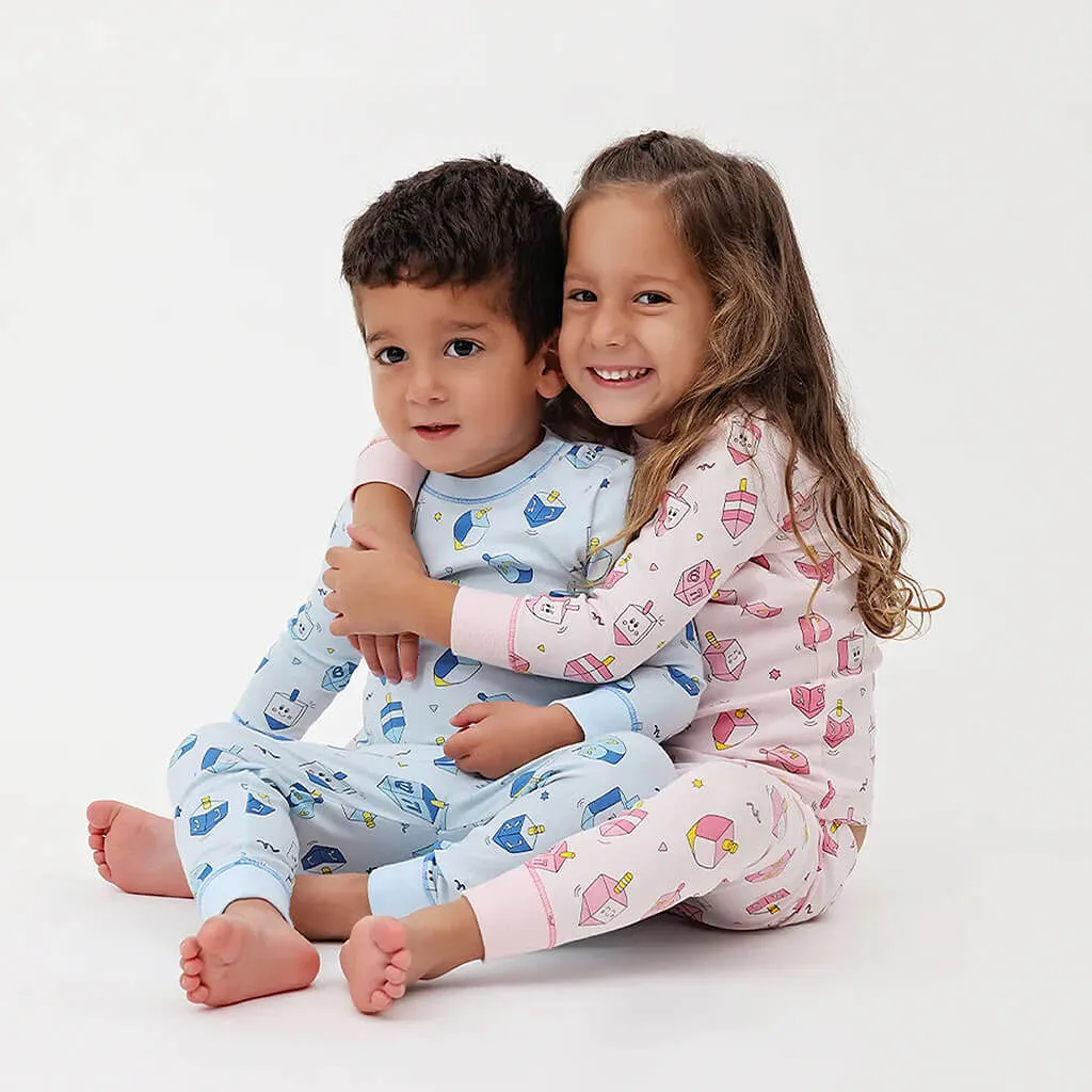 Noomie 2 Piece Pajamas Happy Dreidels