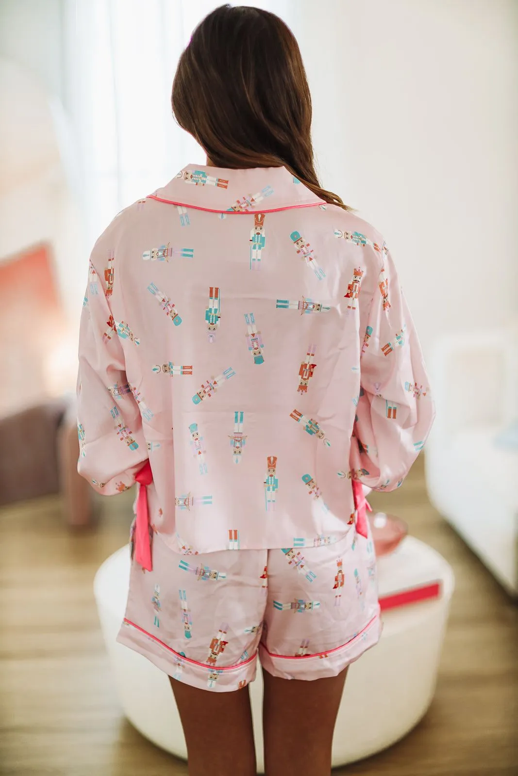 Nutcracker Pajama Set - Pink