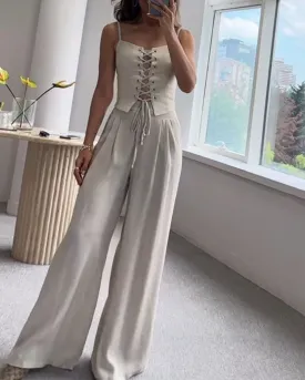 Oasis String Top Two Piece Set