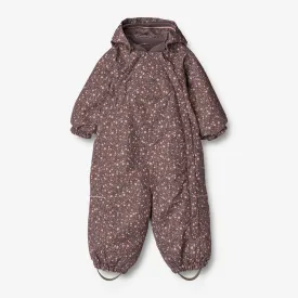 Snowsuit Adi Tech | Baby - eggplant buttercups