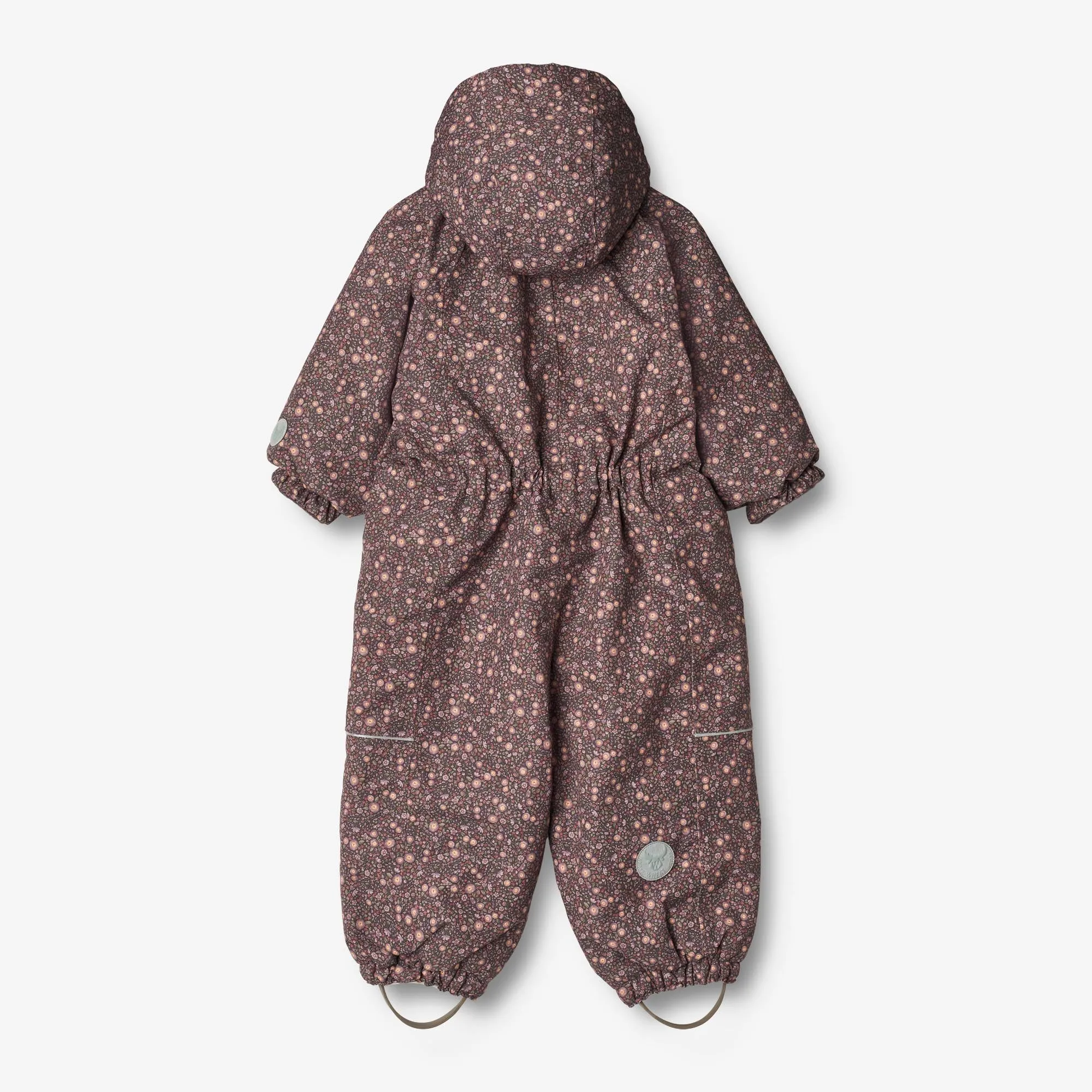 Snowsuit Adi Tech | Baby - eggplant buttercups