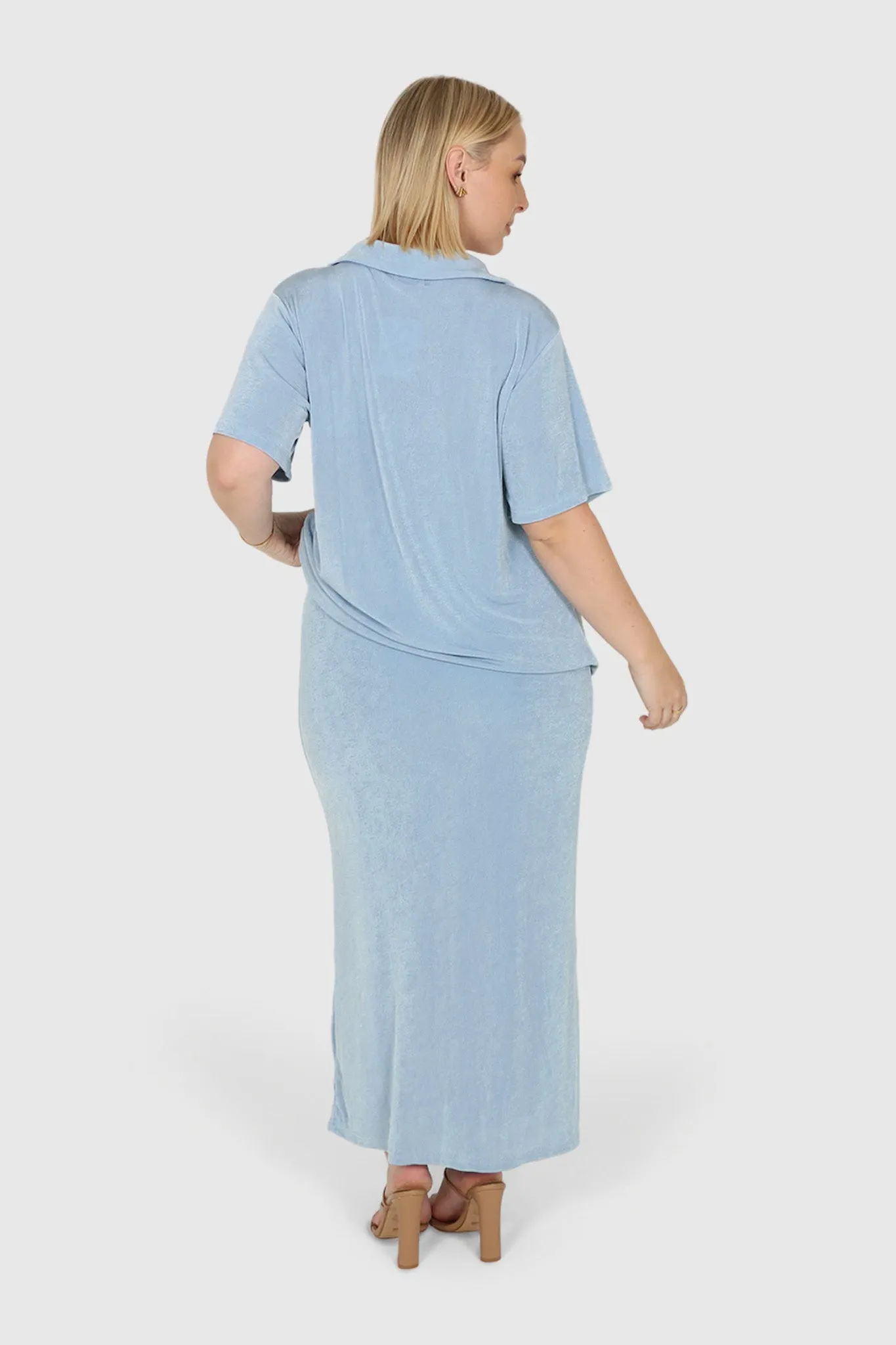 SOLA SKIRT SOFT BLUE
