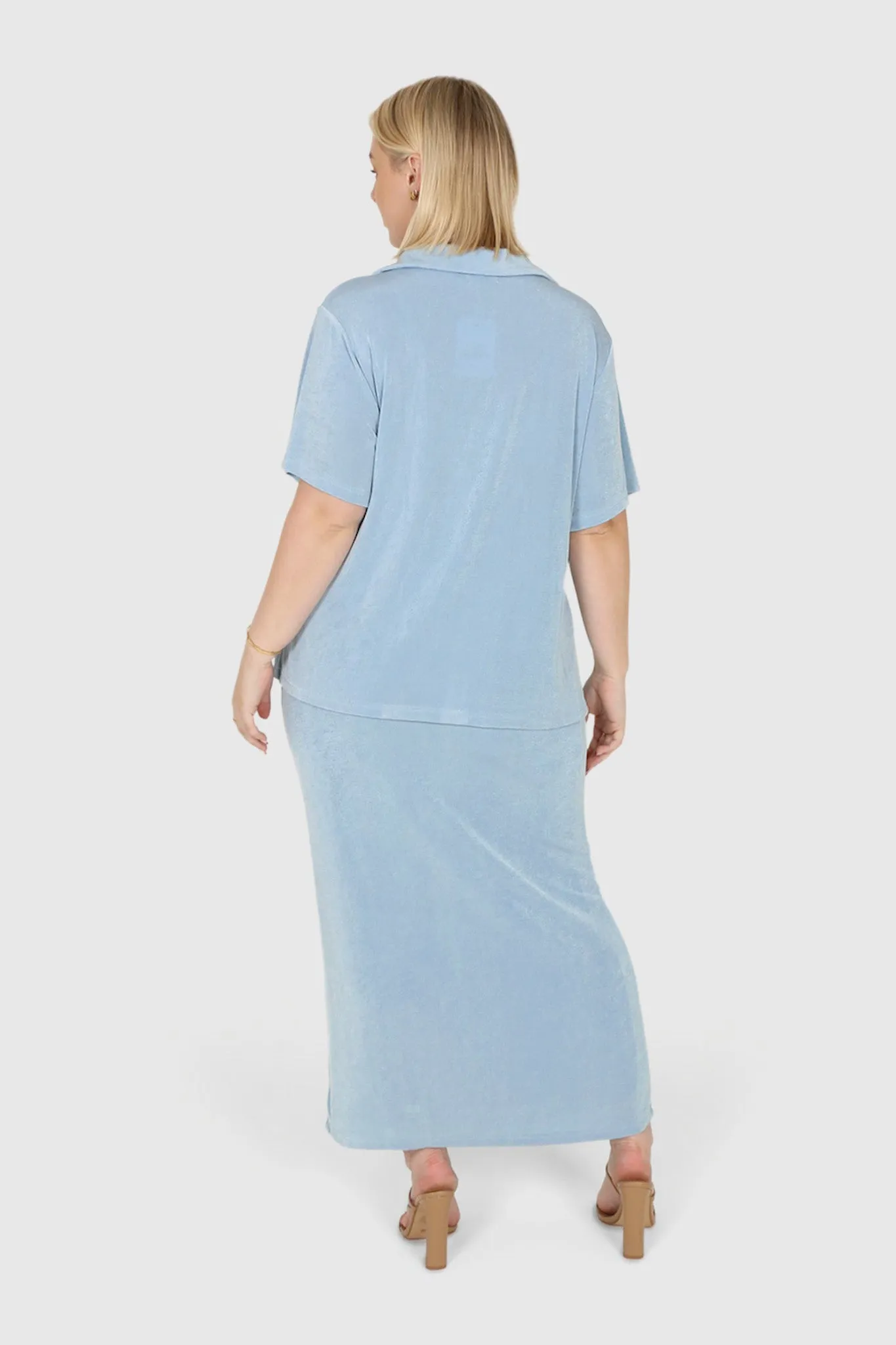 SOLA SKIRT SOFT BLUE