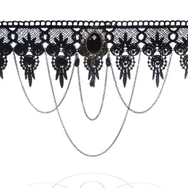 Stylish Retro Gothic Tassel Necklace for Women