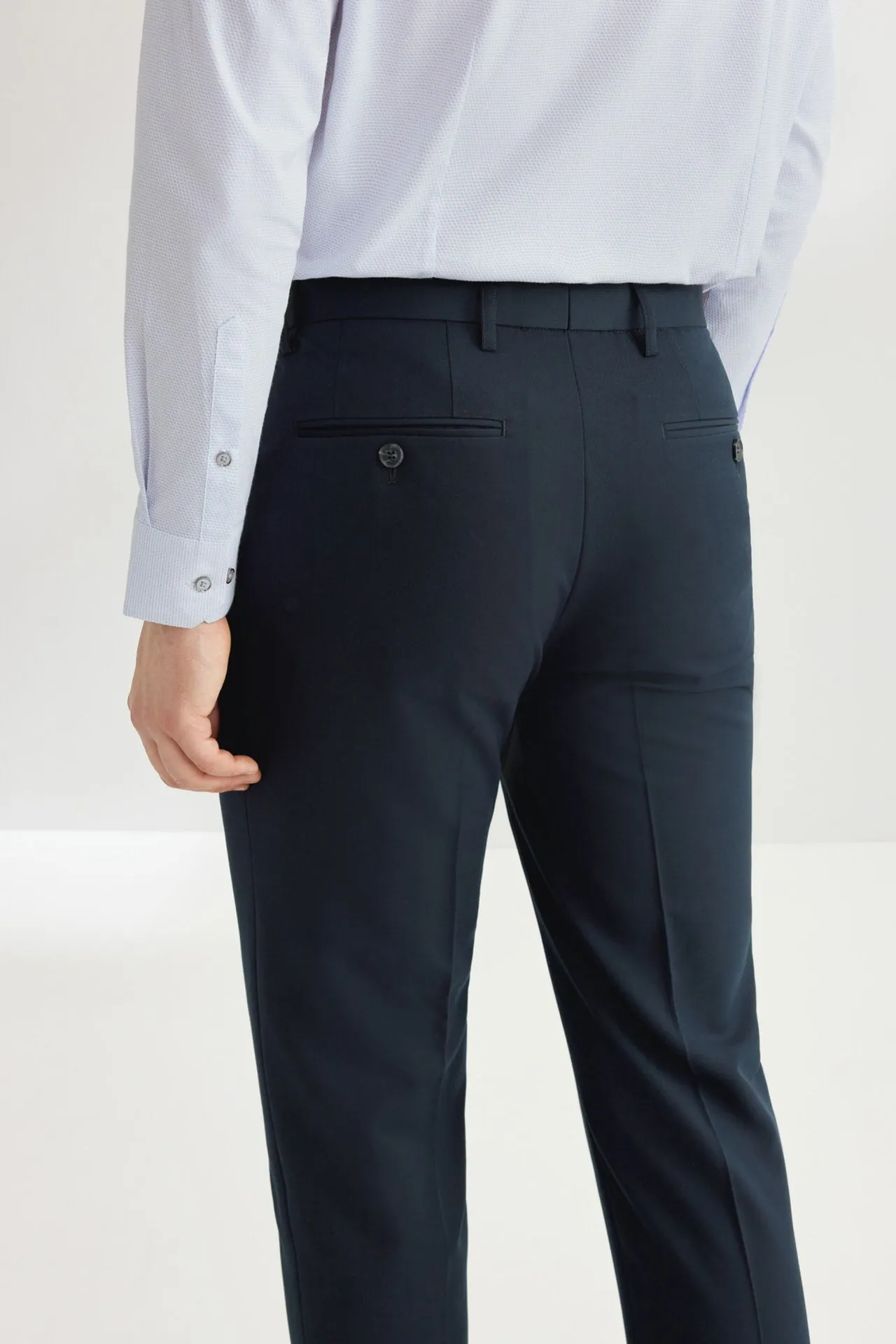 Super Soft Modal Multi-Way Stretch Formal Pants in Smart Fit