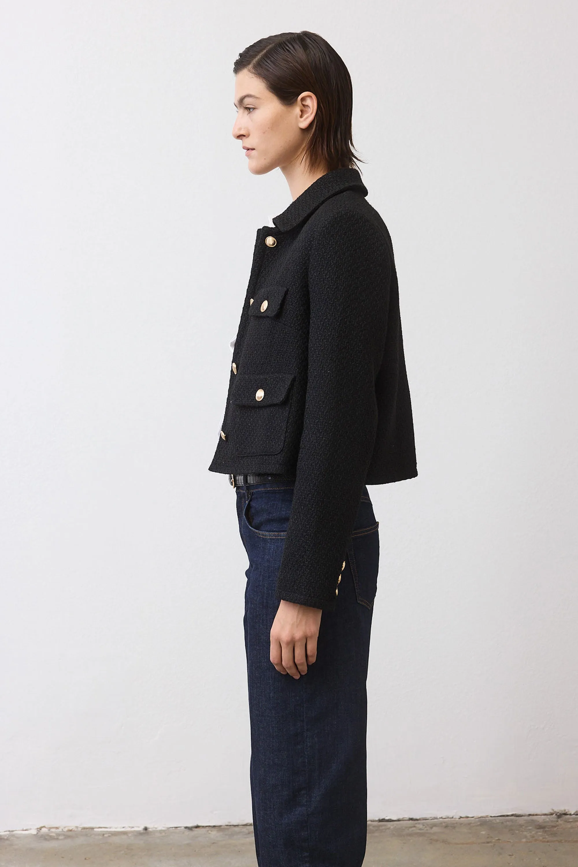 The Collared Tweed Classic Jacket
