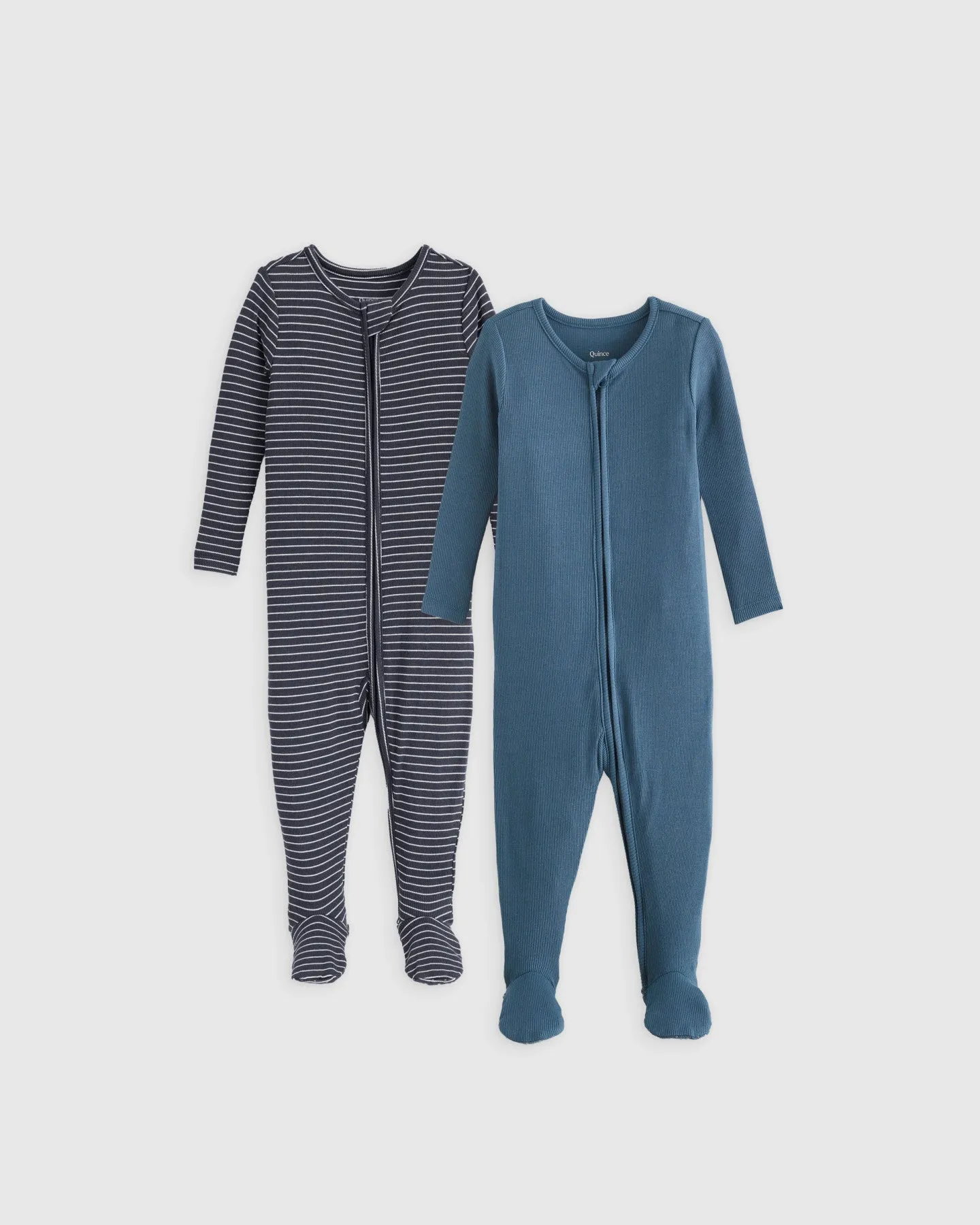 The Softest Rib Footie Pajamas 2-Pack