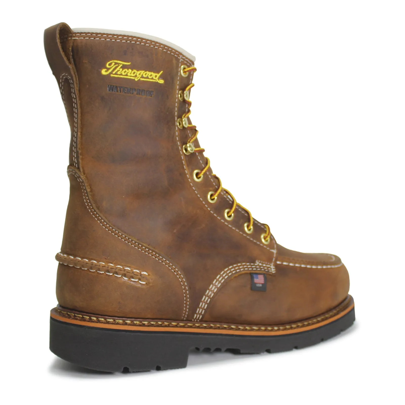 Thorogood 8 Inch Moc Toe Maxwear90 Safety Men's Boots