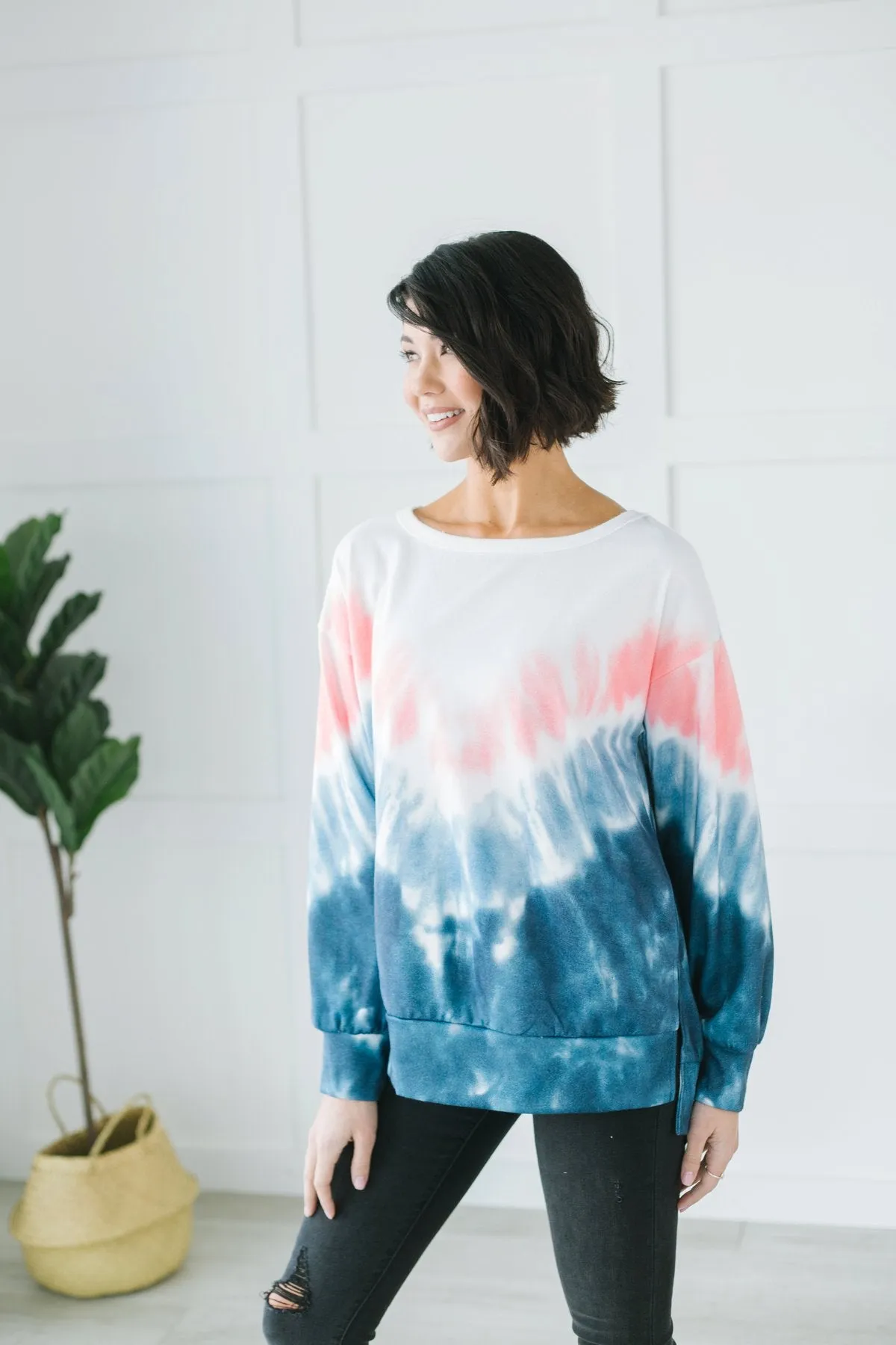 Tie Dye Relaxed Sweatshirt