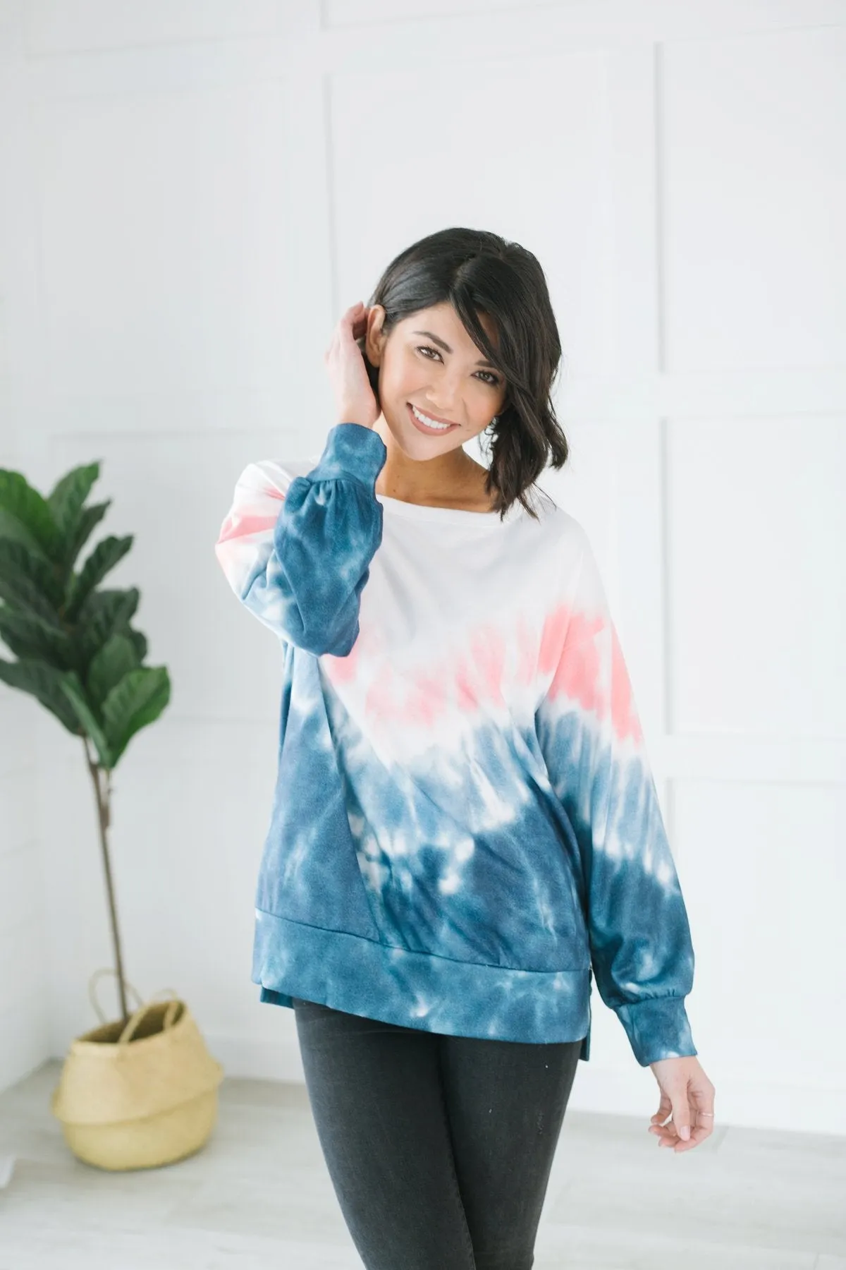 Tie Dye Relaxed Sweatshirt